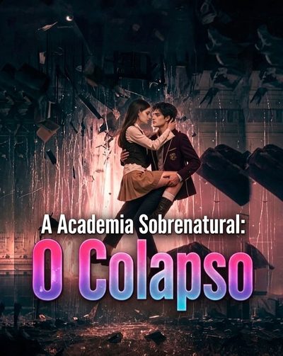 Capa da miniss&eacute;rie A Academia Sobrenatural: o Colapso