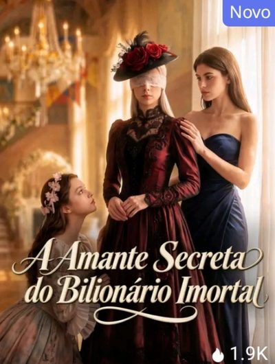 Capa da miniss&eacute;rie A Amante Secreta do Bilionário Imortal
