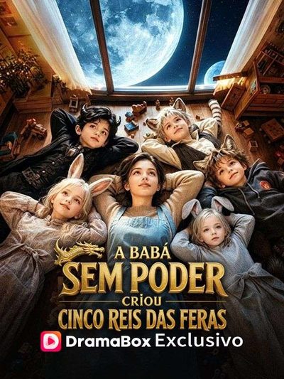 Capa da miniss&eacute;rie A Babá sem Poder Criou Cinco Rei das Feras -