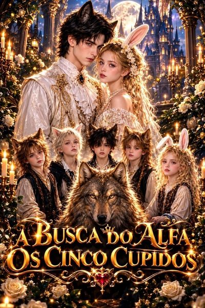 Capa da miniss&eacute;rie A Busca do Alfa os Cinco Cupidos