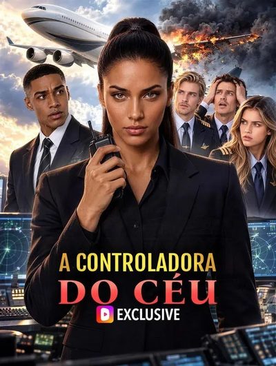 Capa da miniss&eacute;rie A Controladora do Céu -