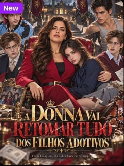 Capa da miniss&eacute;rie A Donna Vai Retomar Tudo dos Filhos