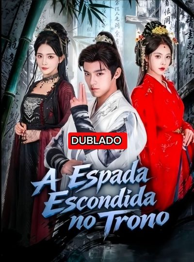 Capa da miniss&eacute;rie A Espada Escondida no Trono