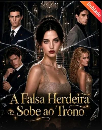 Capa da miniss&eacute;rie A Falsa Herdeira Sobe ao Trono -