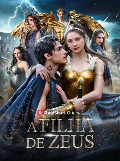 Capa da miniss&eacute;rie A Filha de Zeus