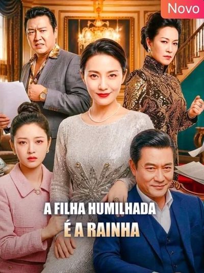 Capa da miniss&eacute;rie A Filha Humilhada É a Rainha