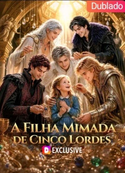 Capa da miniss&eacute;rie A Filha Mimada de Cinco Lordes