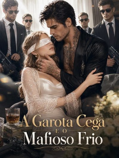 Capa da miniss&eacute;rie A Garota Cega e o Mafioso Frio