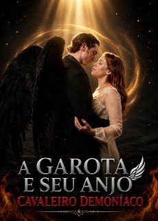 Capa da minisserie A Garota e Seu Anjo Cavaleiro Demoníaco