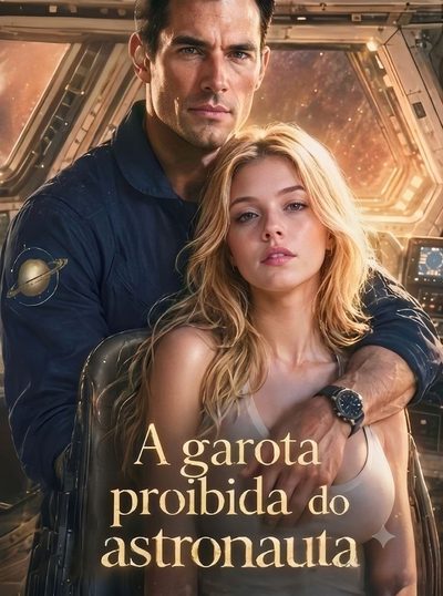 Capa da miniss&eacute;rie A Garota Proibida do Astronauta -