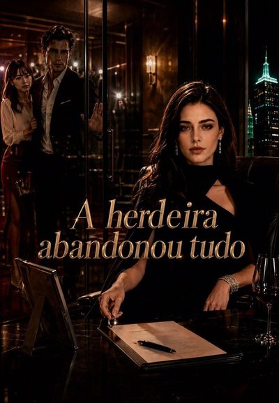 Capa da miniss&eacute;rie A Herdeira Abandonou Tudo