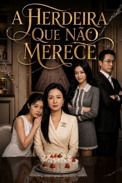 Capa da miniss&eacute;rie A Herdeira que Não Merece