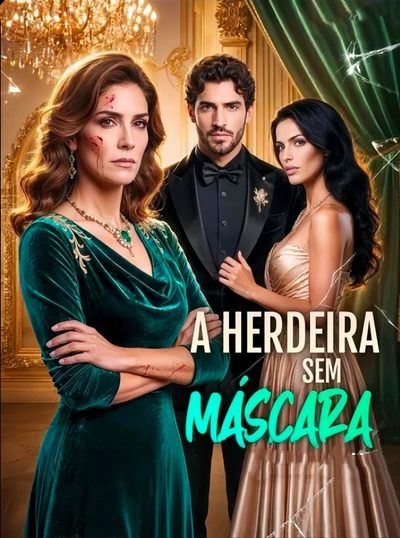 Capa da miniss&eacute;rie A Herdeira sem Máscara
