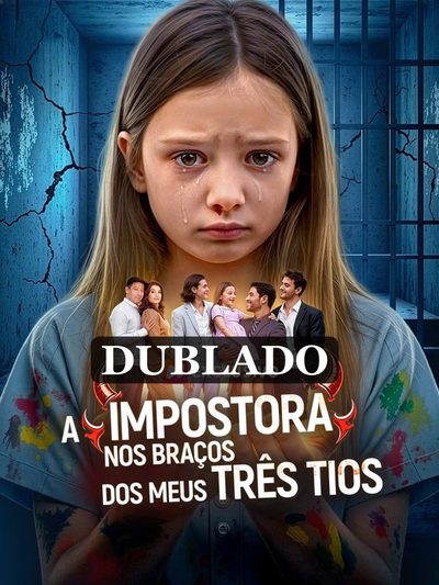 Capa da miniss&eacute;rie A Impostora nos Braços dos Meus Três Tios dublado
