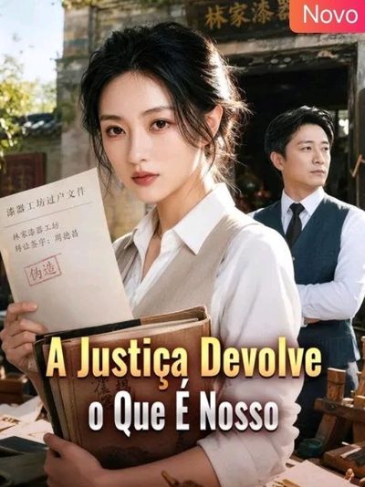 Capa da miniss&eacute;rie A Justiça Devolve o que É Nosso
