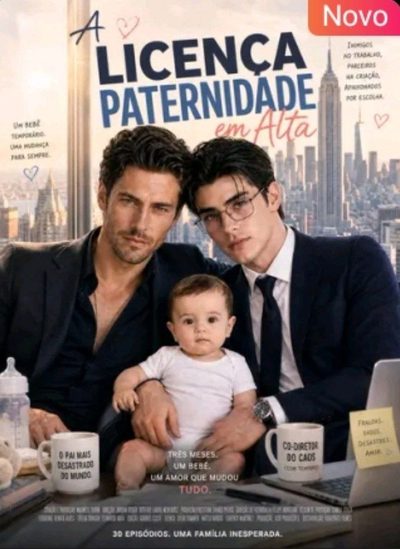 Capa da miniss&eacute;rie A Licença Paternidade em Alta