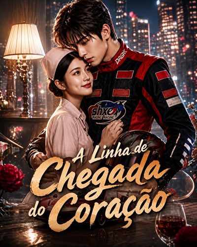 Capa da miniss&eacute;rie A Linha de Chegada do Coração