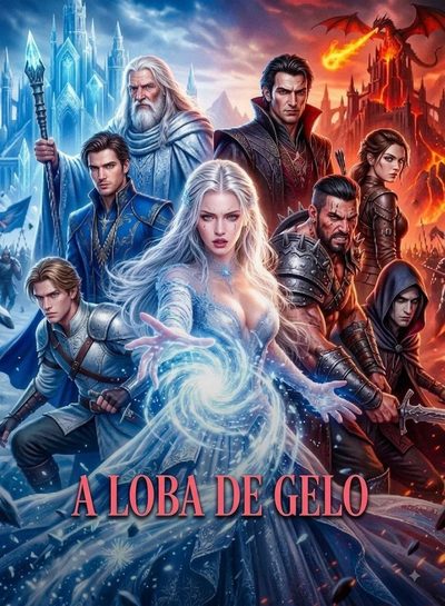 Capa da miniss&eacute;rie A Loba de Gelo