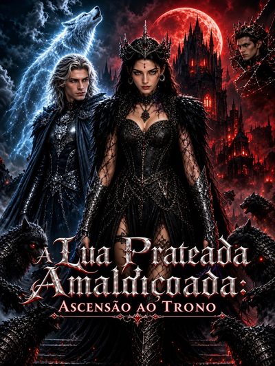 Capa da miniss&eacute;rie A Lua Prateada Amaldiçoada: Ascensão ao Trono