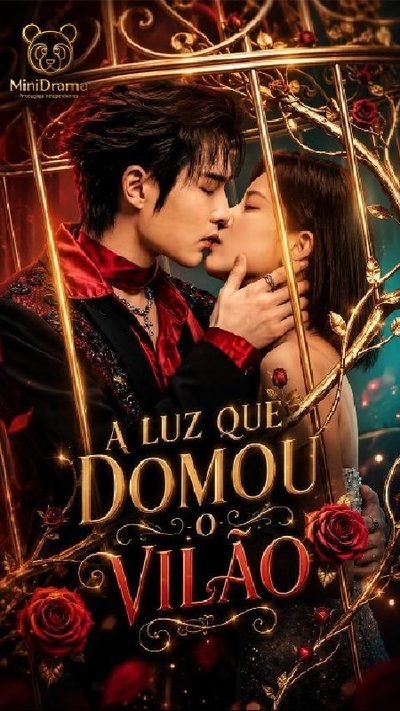 Capa da minisserie A Luz que Domou o Vilão