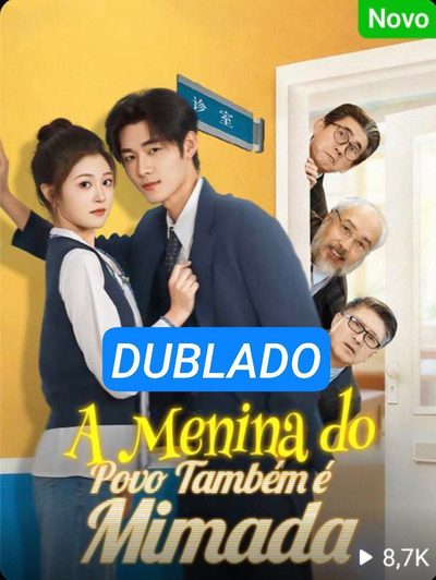 Capa da minisserie A Menina do Povo Também É Mimada