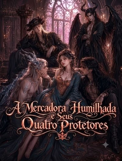 Capa da miniss&eacute;rie A Mercadora Humilhada e Seus Quatro Protetores