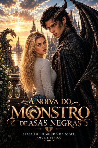 Capa da miniss&eacute;rie A Noiva do Monstro de Asas Negras