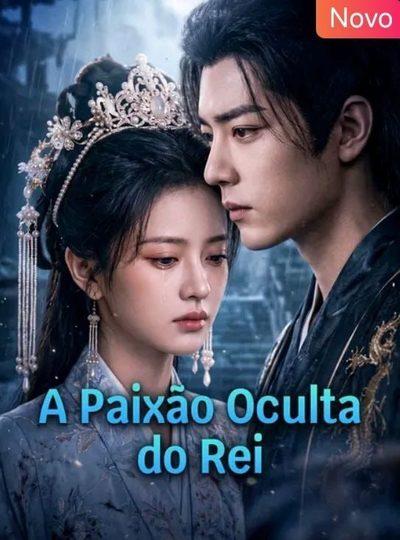 Capa da miniss&eacute;rie A Paixão Oculta do Rei