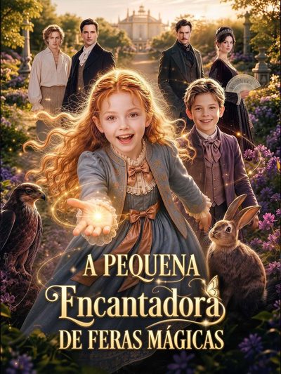 Capa da miniss&eacute;rie A Pequena Encantadora de Feras Mágicas