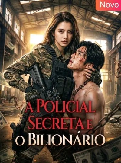 Capa da miniss&eacute;rie A Policial Secreta e o Bilionário