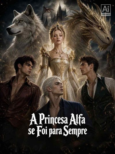 Capa da miniss&eacute;rie A Princesa Alfa Se Foi para Sempre