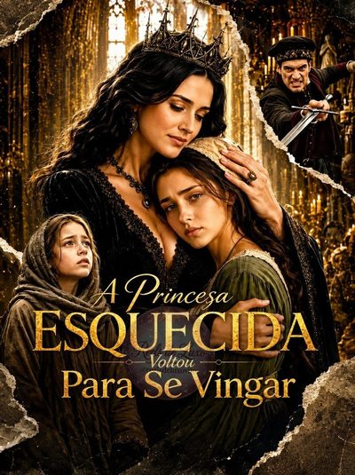 Capa da minisserie A Princesa Esquecida Voltou para Se Vingar
