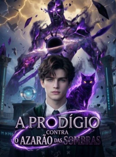 Capa da minisserie A Prodígio Contra o Azarão das Sombras