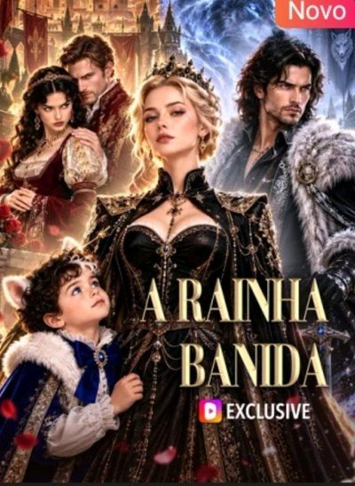 Capa da miniss&eacute;rie A Rainha Banida