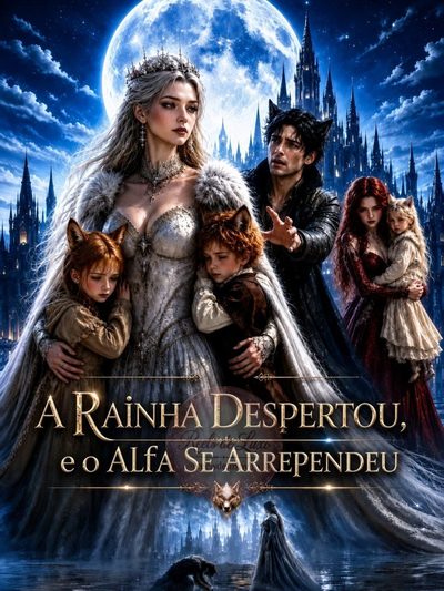 Capa da miniss&eacute;rie A Rainha Despertou e o Alfa Se Arrependeu