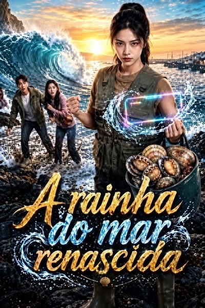 Capa da miniss&eacute;rie A Rainha do Mar Renascida