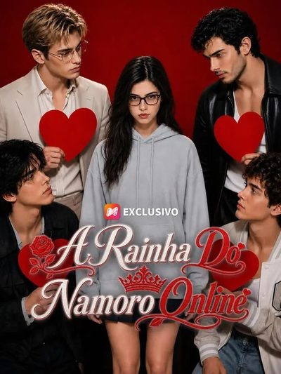 Capa da miniss&eacute;rie A Rainha do Namoro Online