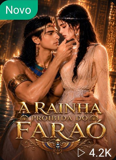 Capa da minisserie A Rainha Proubida do Faraó