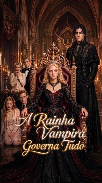 Capa da miniss&eacute;rie A Rainha Vampira Governa Tudo