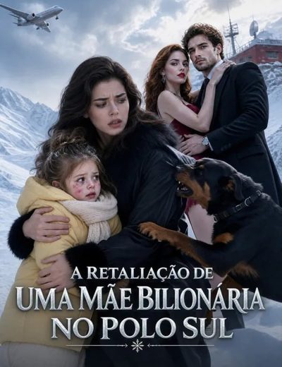 Capa da miniss&eacute;rie A Retaliação de uma Mãe Bilionária no Polo Sul