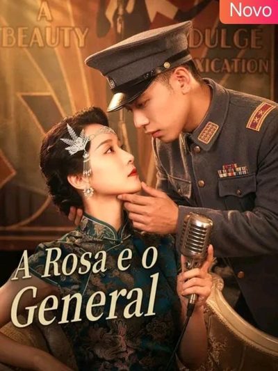 Capa da miniss&eacute;rie A Rosa e o General