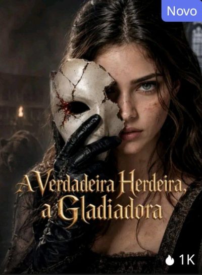 Capa da miniss&eacute;rie A Verdadeira Herdeira, a Gladiadora