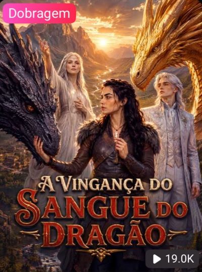 Capa da miniss&eacute;rie A Vingança do Sangue do Dragão -