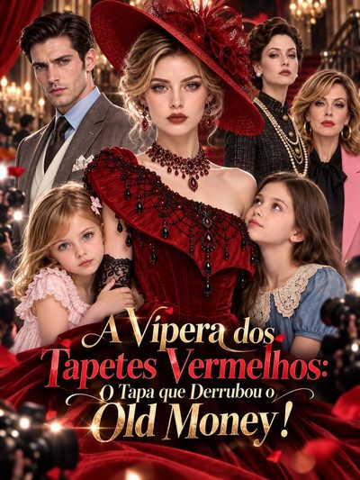 Capa da miniss&eacute;rie A Vípera dos Tapetes Vermelhos o Tapa que Derrubou o Old Money