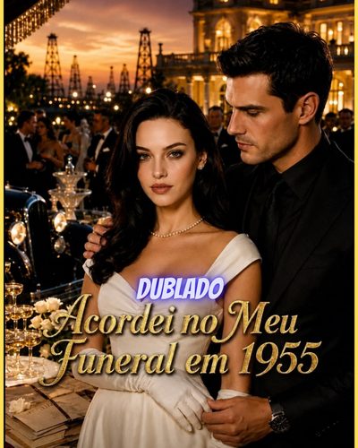 Capa da miniss&eacute;rie Acordei no Meu Funeral em 1955 -