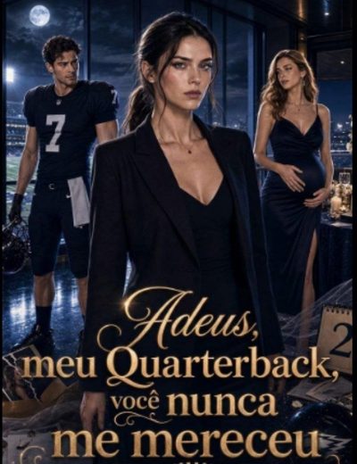 Capa da minisserie Adeus, Meu Quarterback, Você Nunca Me Mereceu