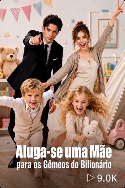 Capa da miniss&eacute;rie Aluga-se uma Mãe para os Gêmeos Bilionários