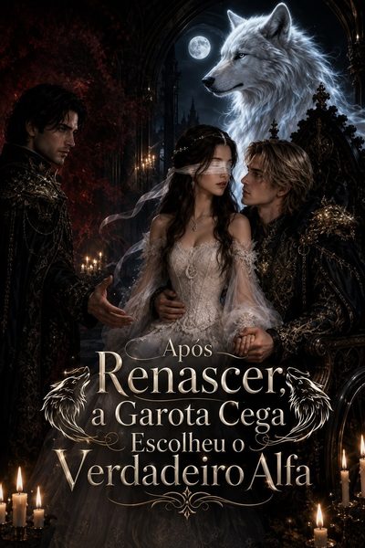 Capa da miniss&eacute;rie Após Renascer, a Garota Cega Escolheu o Verdadeiro Alfa