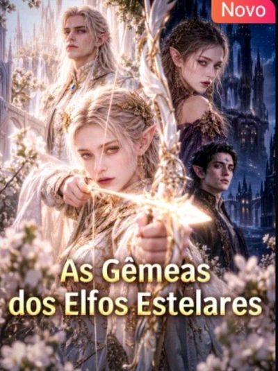 Capa da miniss&eacute;rie As Gêmeas dos Elfos Estelares