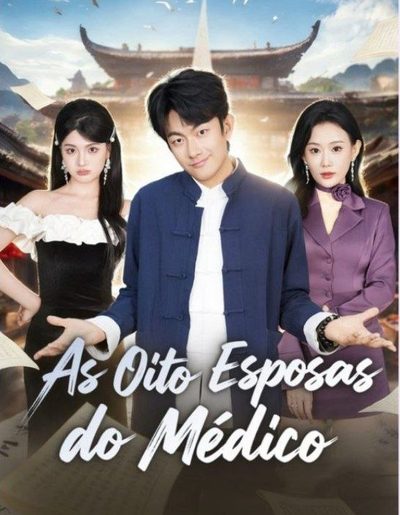 Capa da miniss&eacute;rie As Oito Esposas do Médico